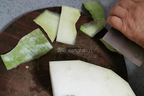 冬瓜炖粉条的做法图解2