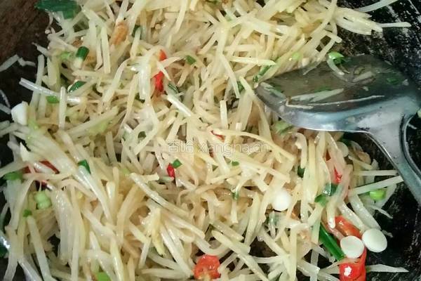 酸辣土豆丝的做法图解11