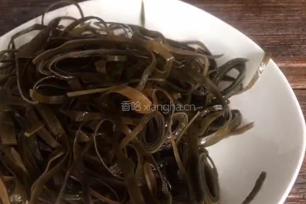 凉拌海带丝的做法图解3