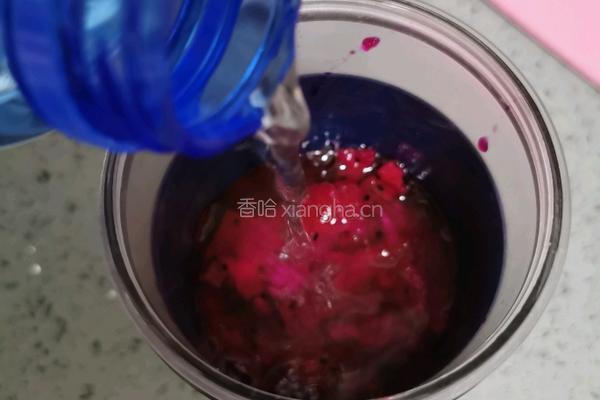 火龙果脉动能量冰饮的做法图解5