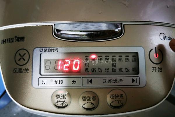 赤豆紫米百合粥的做法图解9