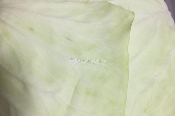 酸辣手撕包菜的做法图解1