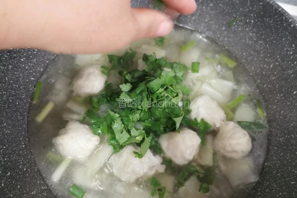 冬瓜鱼丸汤的做法图解15