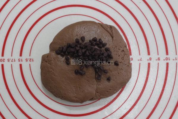 巧克力麻薯包的做法图解4