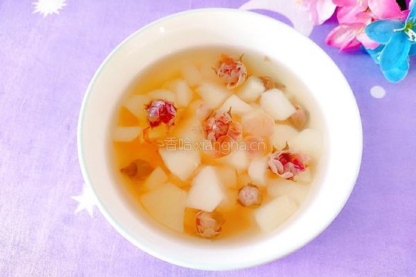 养生玫瑰花梨的做法图解8