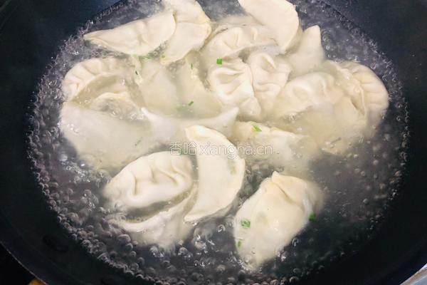 韭菜鸡蛋水饺的做法图解16