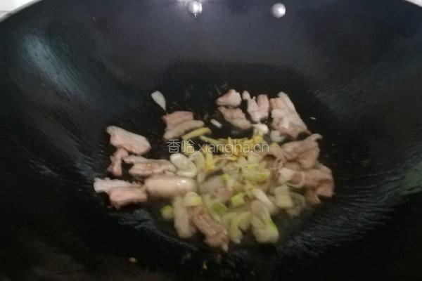 黄豆芽炒粉丝的做法图解6