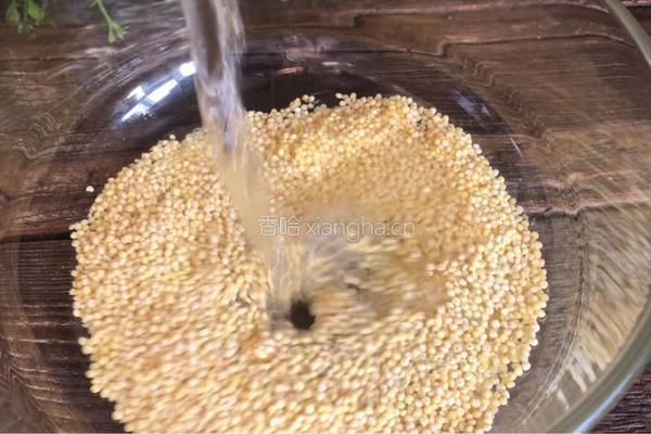皮蛋蔬菜小米粥的做法图解1