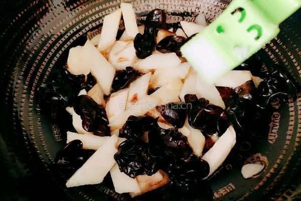 山药炒木耳的做法图解14