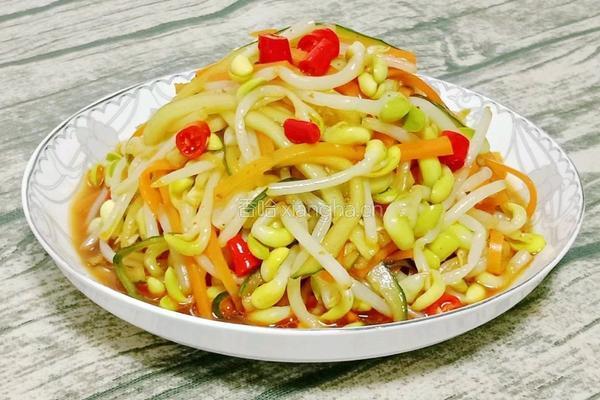 凉拌豆芽的做法图解18
