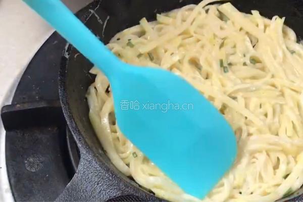 土豆丝饼的做法图解8