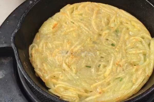 土豆丝饼的做法图解10