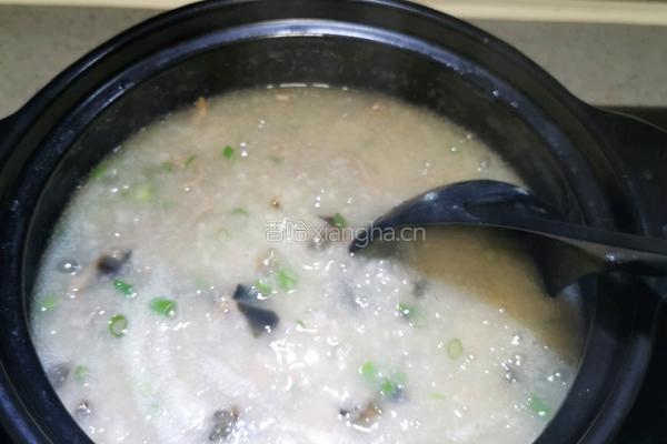 皮蛋瘦肉粥的做法图解16