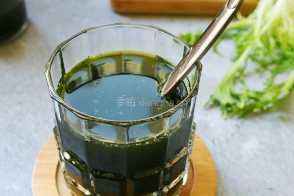 蜂蜜苦菊汁的做法图解8
