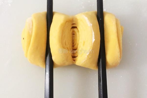 南瓜花卷的做法图解10