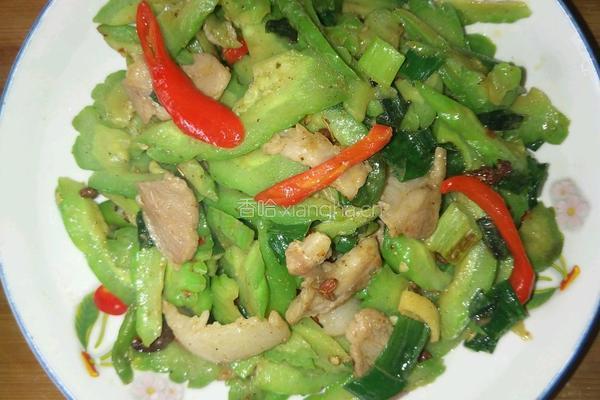 苦瓜炒肉片的做法图解6