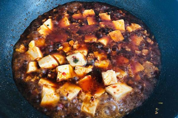 麻婆豆腐的做法图解11
