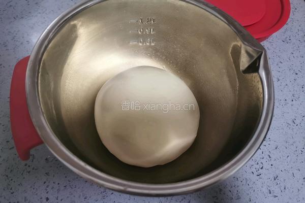 豆沙大理石吐司的做法图解6