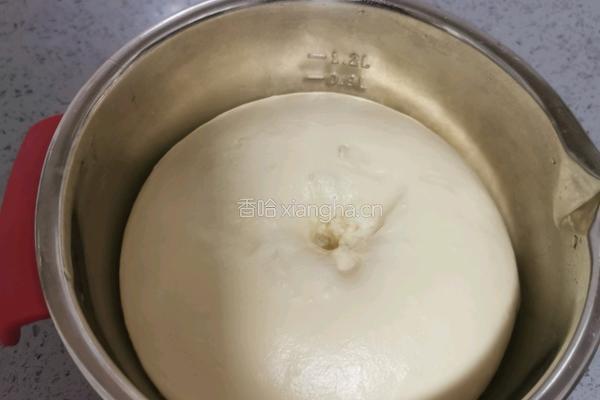 豆沙大理石吐司的做法图解7