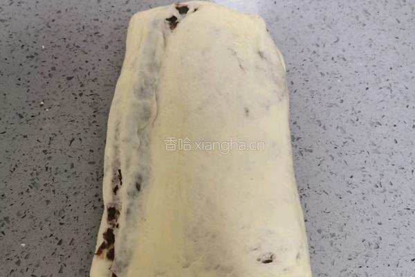 豆沙大理石吐司的做法图解17