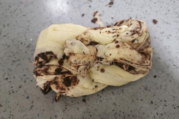 豆沙大理石吐司的做法图解21