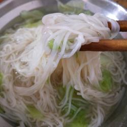 青菜排骨汤面的做法[图]