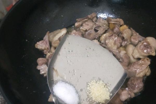 焖鸭肉的做法图解4