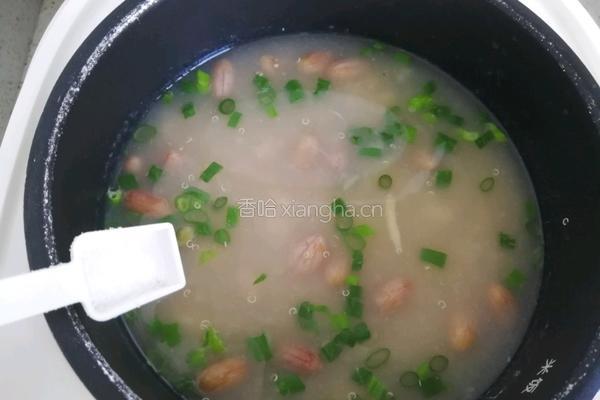 花生鸡肉藜麦粥的做法图解13