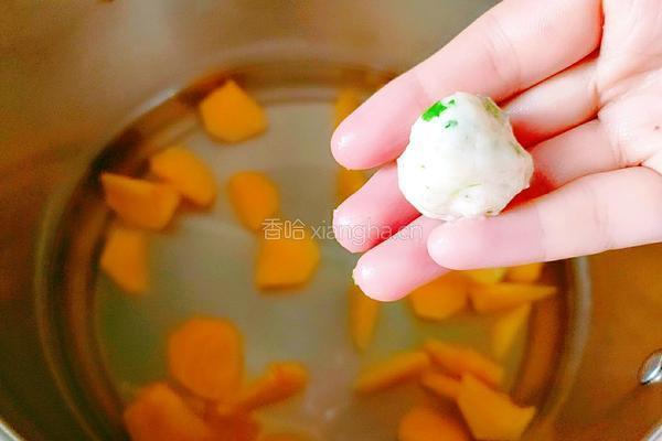 柿子肉圆汤的做法图解9