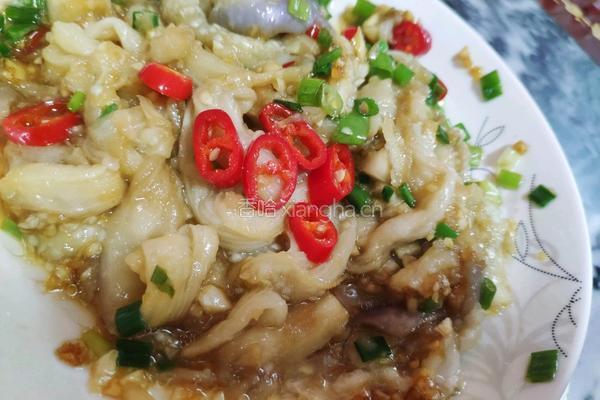 蒜蓉蒸茄子的做法图解4