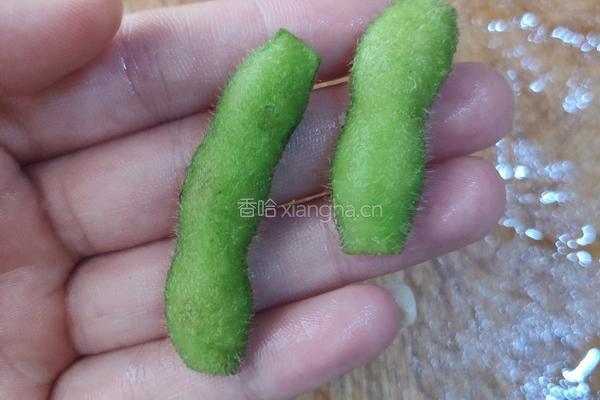 盐水毛豆的做法图解3