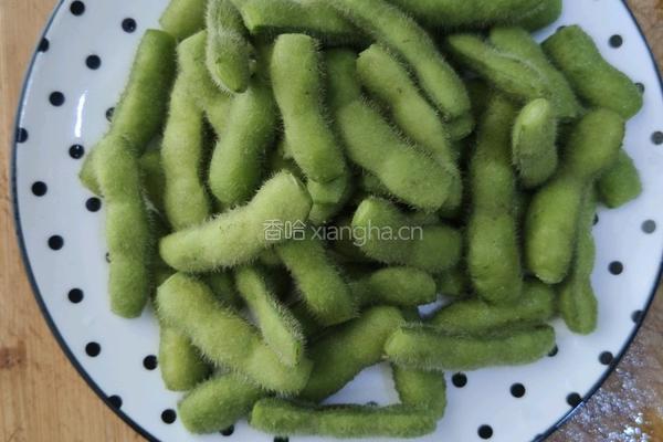 盐水毛豆的做法图解4