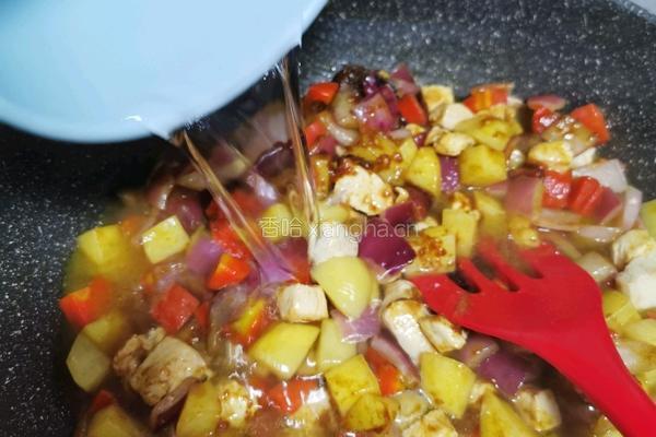 咖喱鸡肉饭的做法图解11