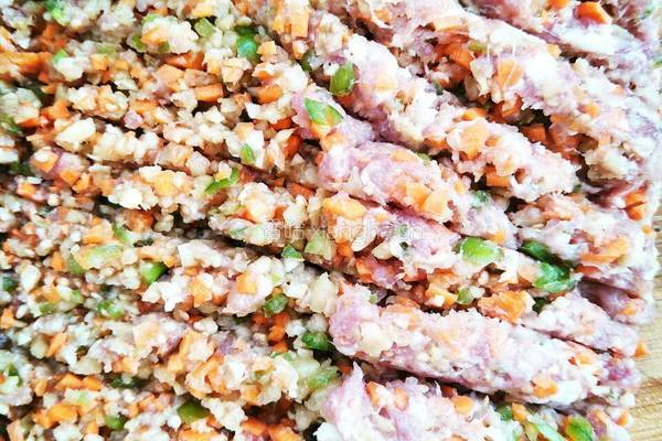 茄盒肉饼的做法图解5