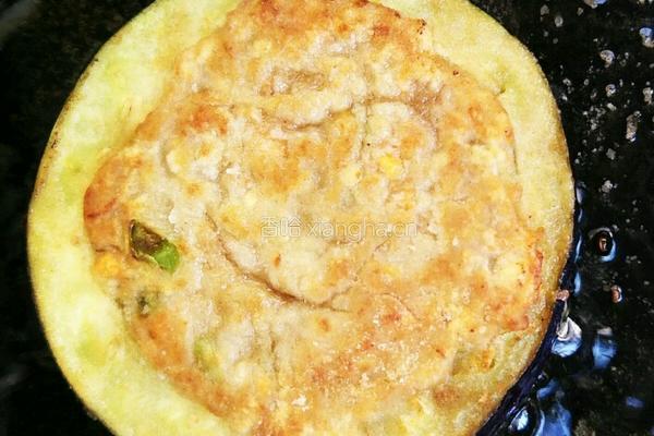 茄盒肉饼的做法图解8
