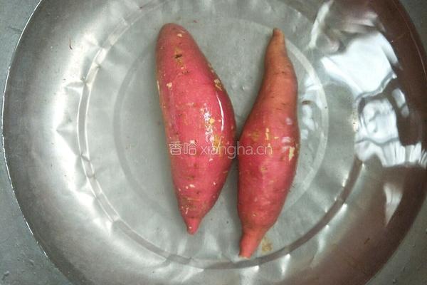 烤箱版烤红薯的做法图解2