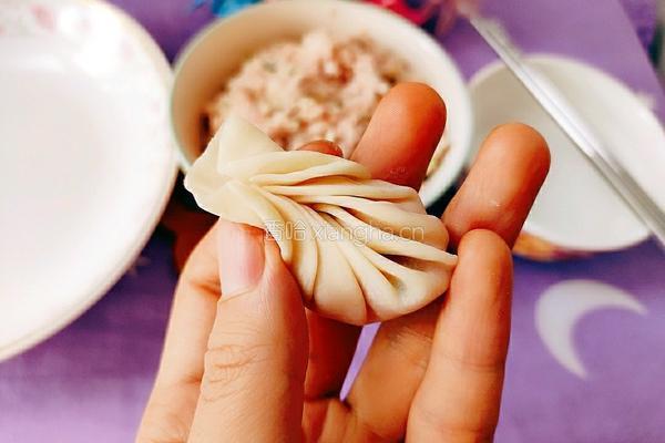 养生柿子麦穗形水饺的做法图解10