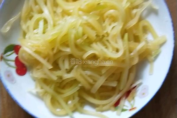 葱油双丝的做法图解2