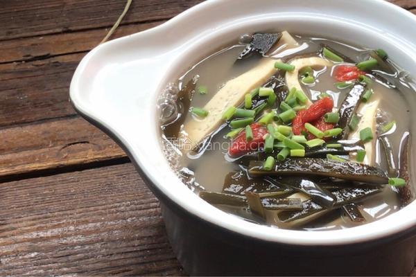 海带豆干汤的做法图解15