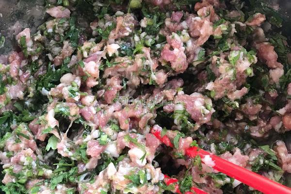 凉拌馄饨 猪肉香菜的做法图解2