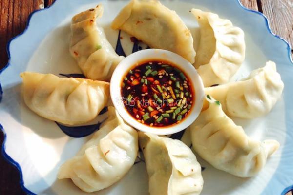 香油鸡肉煎饺的做法图解17