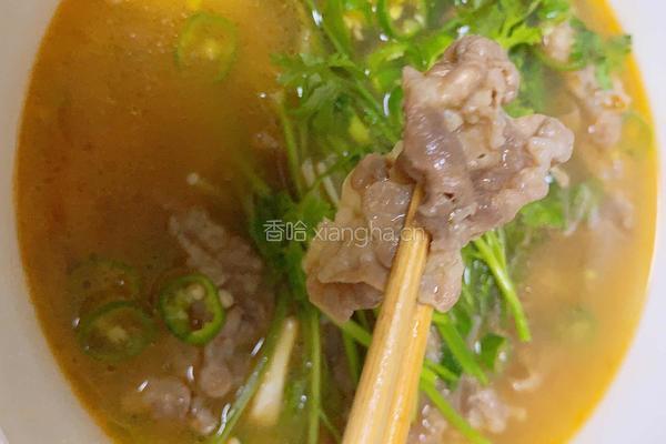 酸汤肥牛的做法图解6