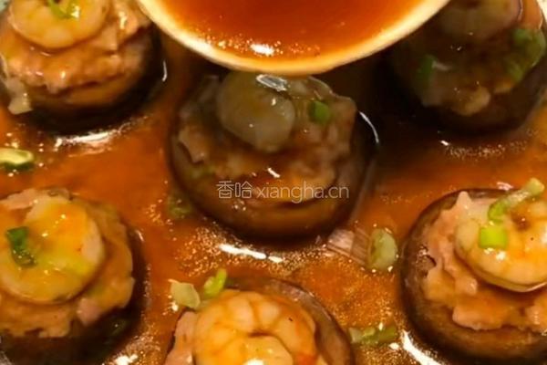 香菇酿肉的做法图解14