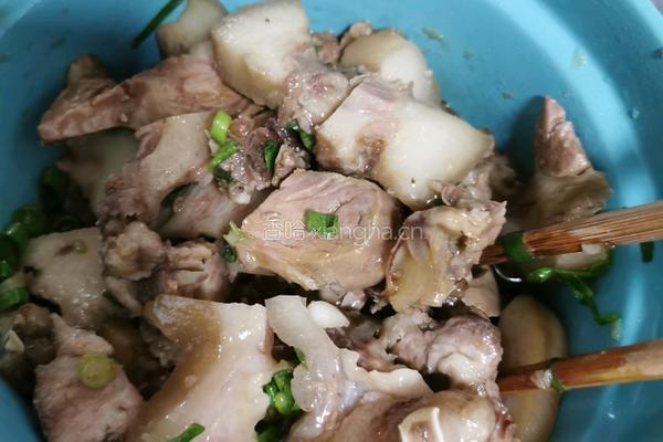 凉拌猪头肉的做法图解13