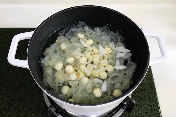 木瓜银耳莲子汤的做法图解4