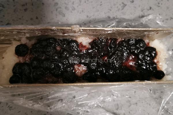 蓝莓糯米糕的做法图解13