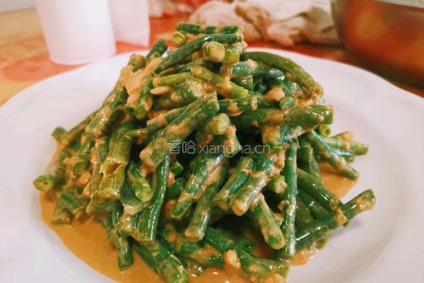 麻汁豆角的做法图解7