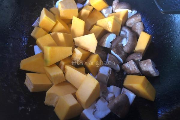 南瓜鸡肉焖饭的做法图解10