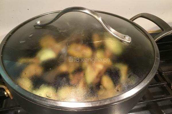 酱爆肉沫茄子的做法图解6