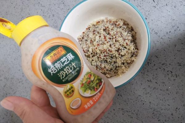 藜麦鸡肉沙拉的做法图解8